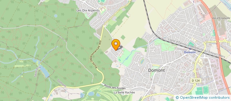 localisation de l'entreprise SCI DU 2 RUE LORGET  DOMONT