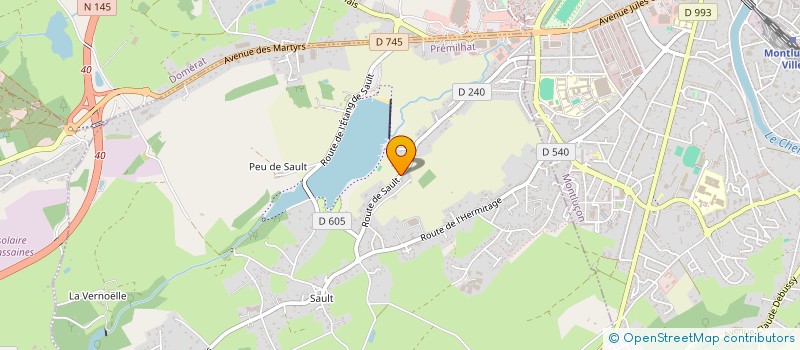 localisation de l'entreprise SCI DU 2 RUE NOTRE DAME à PREMILHAT