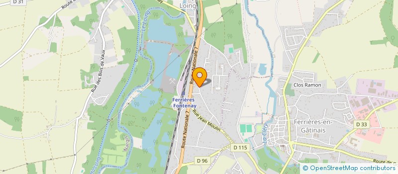 localisation de l'entreprise SCI DU 2 RUE VINCENT VAN GOGH à FONTENAY-SUR-LOING
