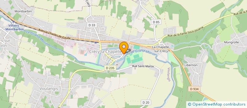 localisation de l'entreprise SCI DU 2 VILLA FAIE FELIX  CRECY-LA-CHAPELLE