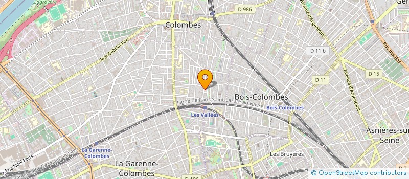 localisation de l'entreprise SCI DU 20 BIS AVENUE JOFFRE à COLOMBES