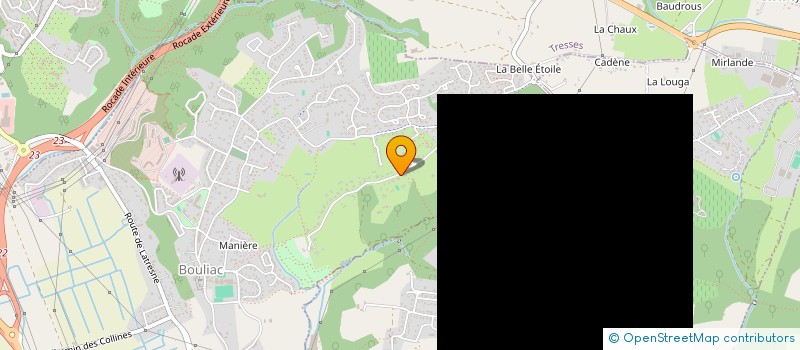 localisation de l'entreprise SCI DU 20 CHEMIN DE BROUSSE  BOULIAC