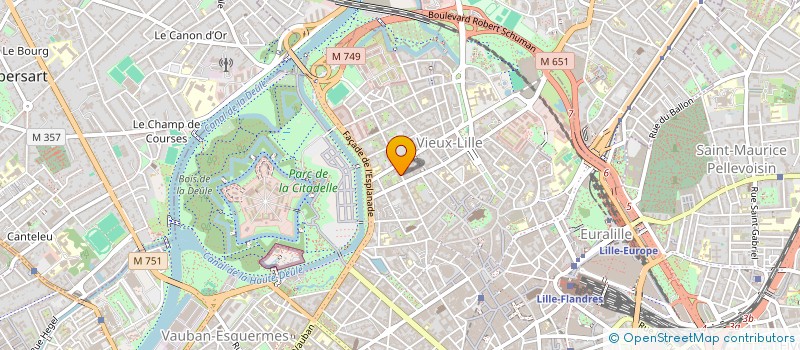 localisation de l'entreprise SCI DU 20 JUIN à LILLE