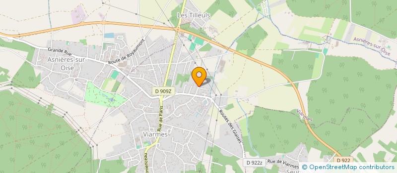 localisation de l'entreprise SCI DU 20 RUE ANDRE KLEINPETER  VIARMES