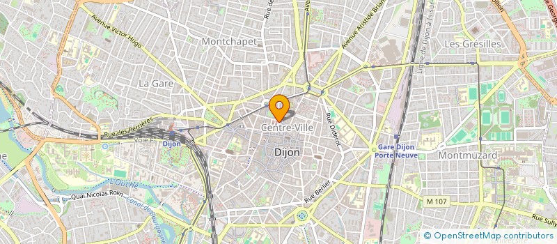 localisation de l'entreprise SCI DU 20 RUE DE QUENTIN à DIJON