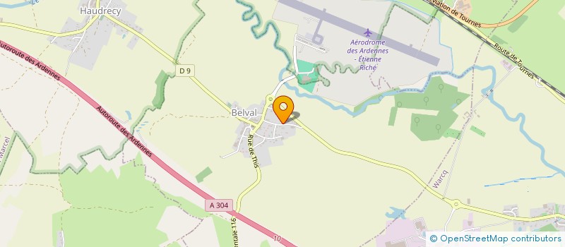 localisation de l'entreprise SCI DU 20 RUE DE WARCQ  BELVAL