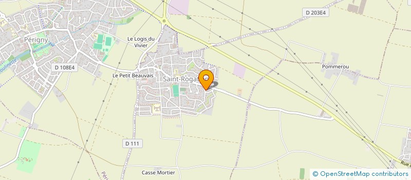 localisation de l'entreprise SCI DU 20 RUE GARGOULLEAU  SAINT-ROGATIEN