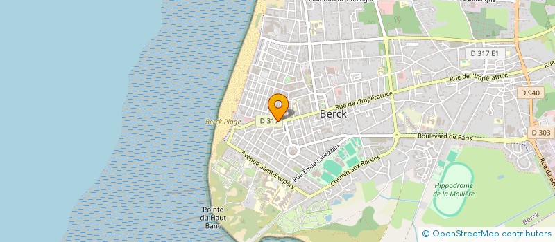 localisation de l'entreprise SCI DU 20 RUE IMPERATRICE à BERCK