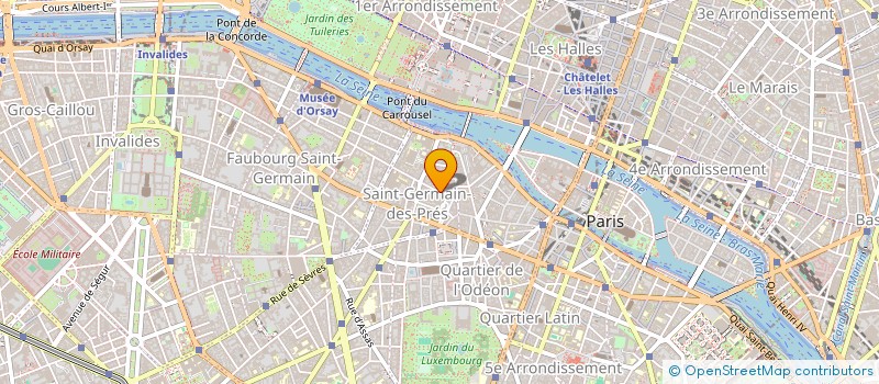 localisation de l'entreprise SCI DU 20 RUE JACOB  PARIS