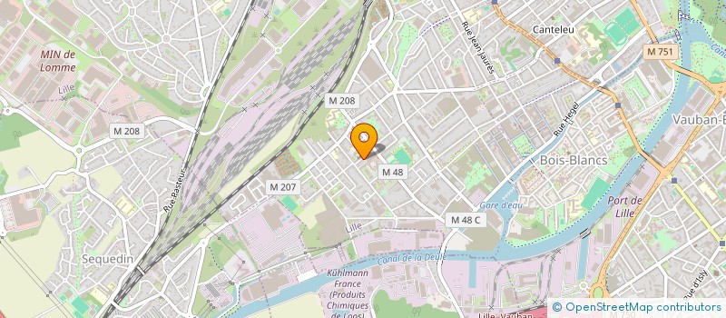 localisation de l'entreprise SCI DU 20 RUE JEAN JAURES à LILLE