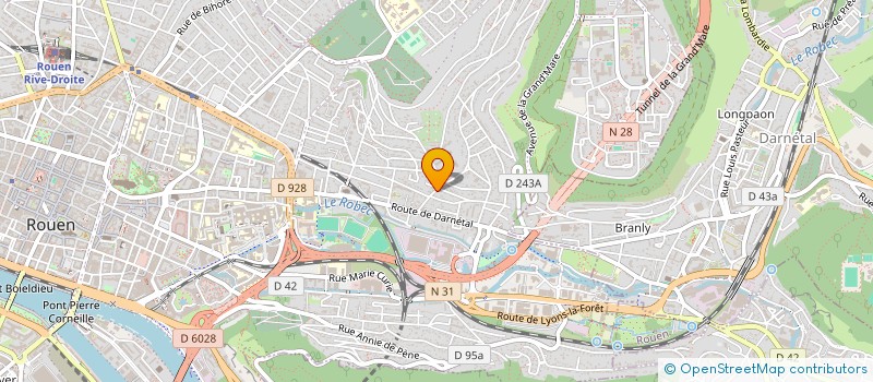 localisation de l'entreprise SCI DU 20 RUE MARIE ERNESTINE à ROUEN