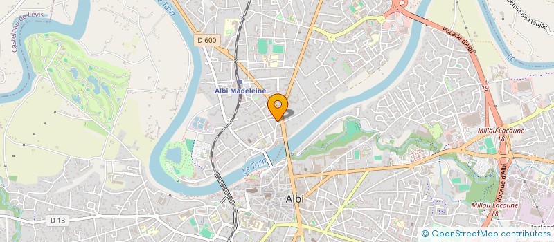 localisation de l'entreprise SCI DU 20 RUE PORTA à ALBI