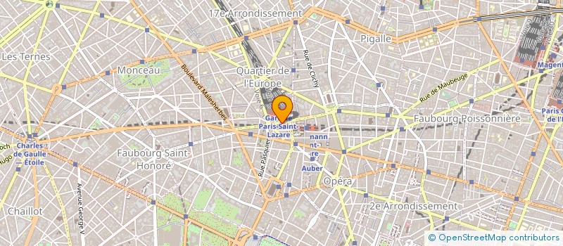 localisation de l'entreprise SCI DU 20 RUE ST LAZARE   BELGIUM  PARIS