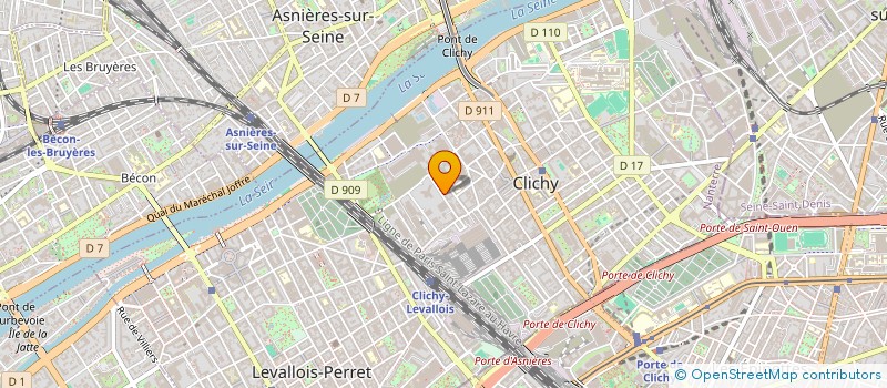 localisation de l'entreprise SCI DU 20 RUE VALITON à CLICHY