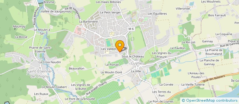 localisation de l'entreprise SCI DU 20 RUE VICTOR HUGO  LUYNES