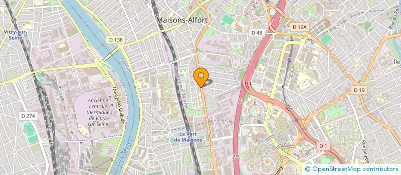 localisation de l'entreprise SCI DU 204 AV JEAN JAURES à MAISONS-ALFORT
