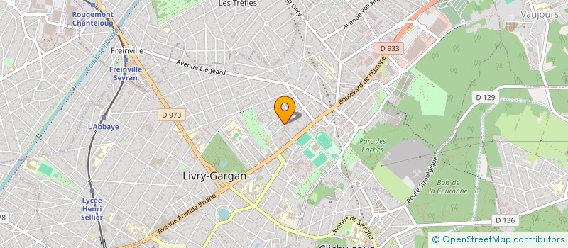 localisation de l'entreprise SCI DU 21 23 FRANCOIS VILLON à LIVRY-GARGAN