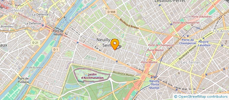 localisation de l'entreprise SCI DU 21-23 RUE SAINT PIERRE à NEUILLY-SUR-SEINE