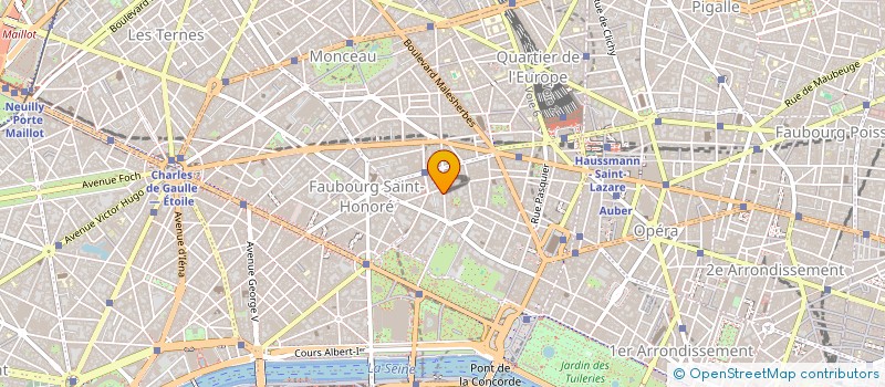 localisation de l'entreprise SCI DU 21  PARIS