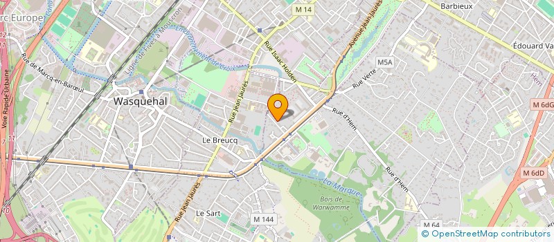 localisation de l'entreprise SCI DU 21 à CROIX