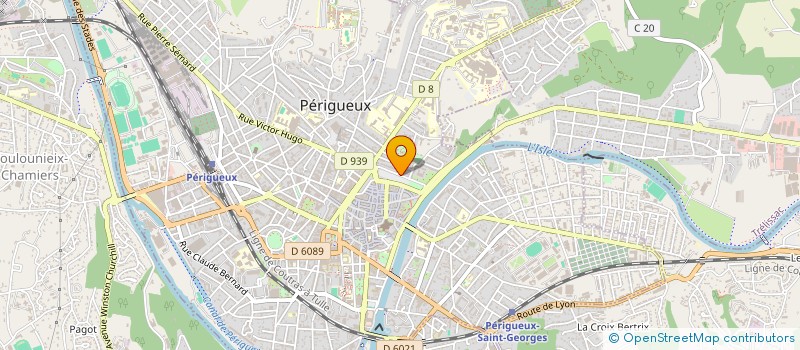 localisation de l'entreprise SCI DU 21 à PERIGUEUX