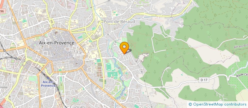 localisation de l'entreprise SCI DU 21 AVENUE DE BELAIR à AIX-EN-PROVENCE