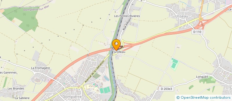 localisation de l'entreprise SCI DU 21 BD VICTOR HUGO  SAINTE-SOULLE