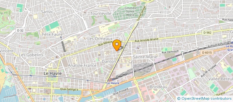 localisation de l'entreprise SCI DU 21 COLLARD à LE HAVRE