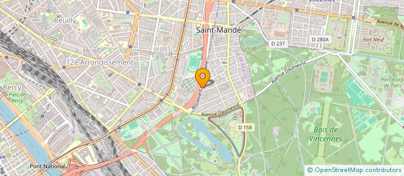 localisation de l'entreprise SCI DU 21 JUIN à SAINT-MANDE