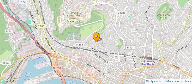 localisation de l'entreprise SCI DU 21 OCTOBRE à ROUEN