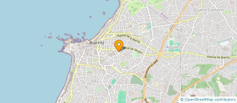 localisation de l'entreprise SCI DU 21 P.L à BIARRITZ
