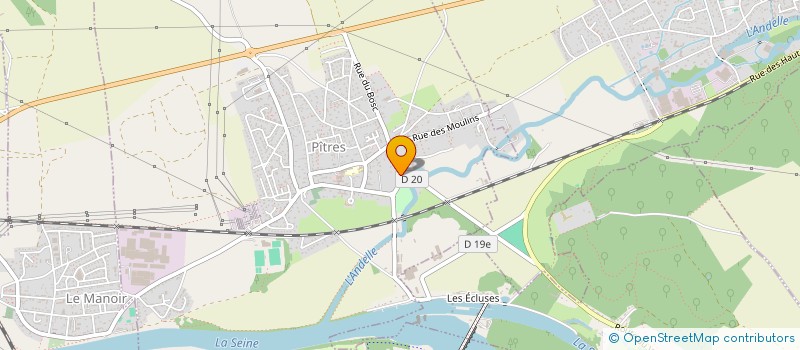 localisation de l'entreprise SCI DU 21 PLACE DU 8 MAI 1945  PITRES