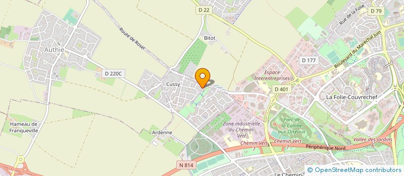 localisation de l'entreprise SCI DU 21 QUAI DE PARIS  SAINT-GERMAIN-LA-BLANCHE-HERBE