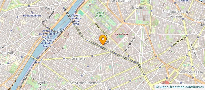 localisation de l'entreprise SCI DU 21 R CHATEAUBRIAND  PARIS