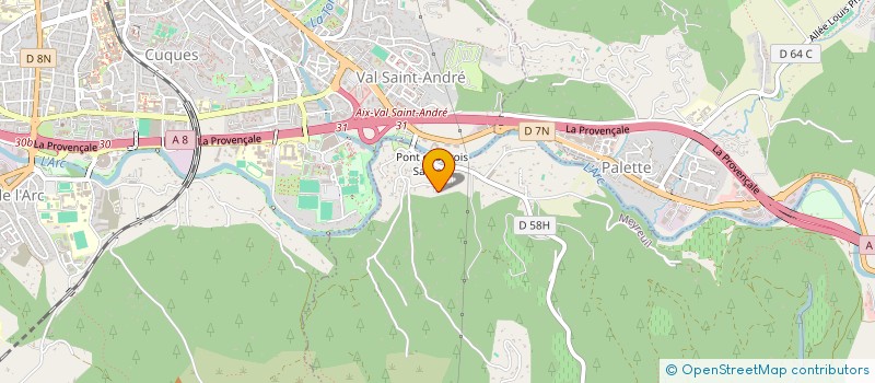 localisation de l'entreprise SCI DU 21 RUE DE FLANDRE  MEYREUIL