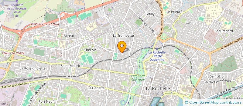 localisation de l'entreprise SCI DU 21 RUE DU PARC  LA ROCHELLE
