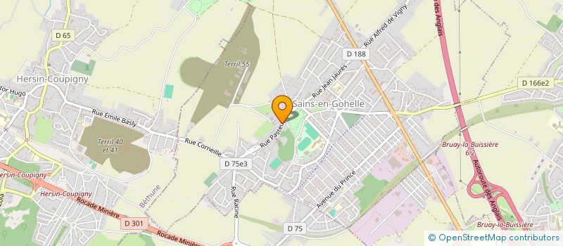 localisation de l'entreprise SCI DU 21 RUE PASTEUR  SAINS-EN-GOHELLE