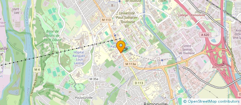 localisation de l'entreprise SCI DU 211 ROUTE DE NARBONNE à TOULOUSE