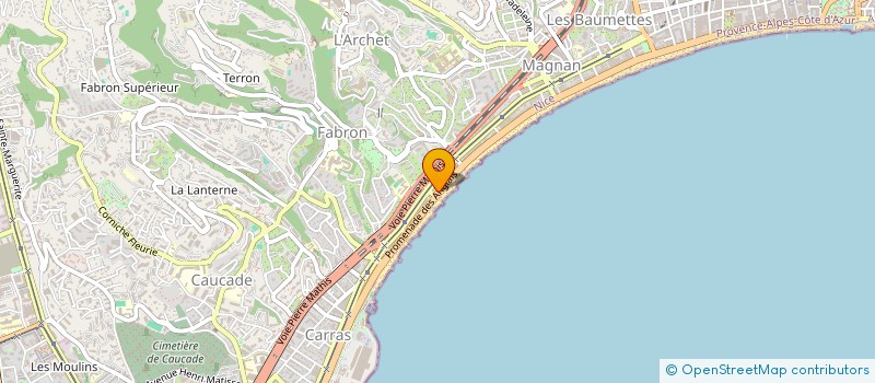 localisation de l'entreprise SCI DU 219 PROMENADE DES ANGLAIS à NICE
