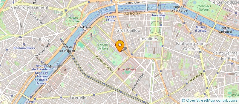 localisation de l'entreprise SCI DU 22 EMILE EIFFEL  PARIS