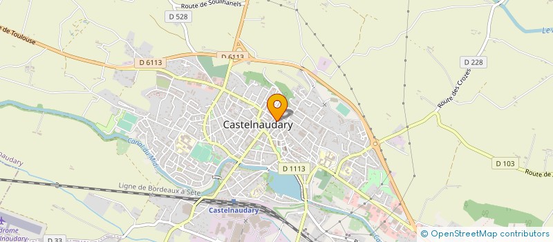 localisation de l'entreprise SCI DU 22 PLACE DE VERDUN CASTELNAUDARY à CASTELNAUDARY