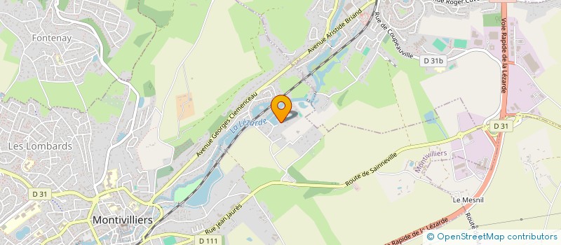 localisation de l'entreprise SCI DU 22 PLACE DU GENERAL DE GAULLE  MONTIVILLIERS