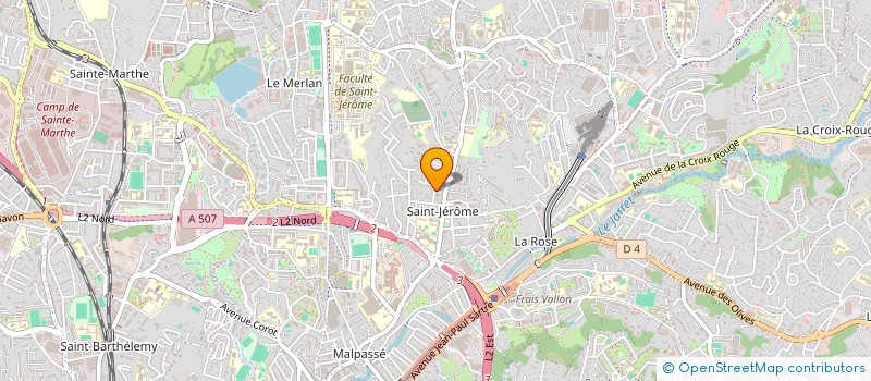 localisation de l'entreprise SCI DU 22 RUE DE L'HOPITAL à MARSEILLE
