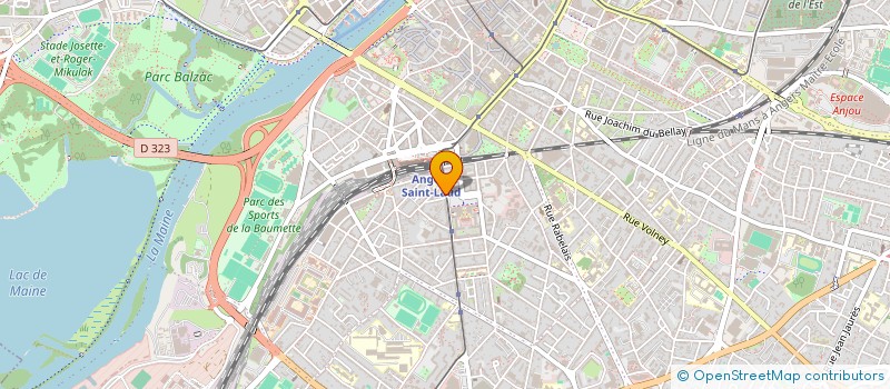 localisation de l'entreprise SCI DU 22 RUE DE LETANDUERE ANGERS à ANGERS