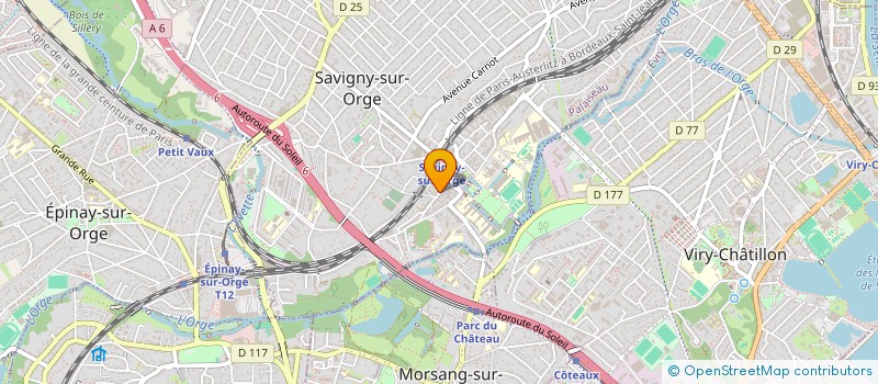 localisation de l'entreprise SCI DU 22 RUE DU MAIL à SAVIGNY-SUR-ORGE