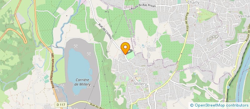 localisation de l'entreprise SCI DU 22 RUE GENTIL  MILLERY