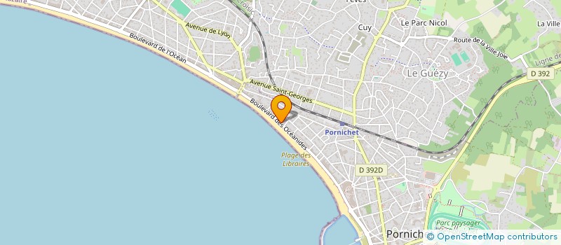 localisation de l'entreprise SCI DU 22 RUE HERE  PORNICHET