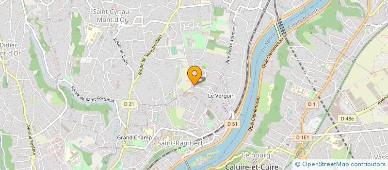 localisation de l'entreprise SCI DU 223 RUE DUGUESCLIN  SAINT-CYR-AU-MONT-D'OR