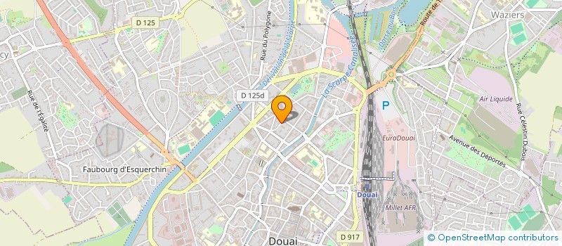 localisation de l'entreprise SCI DU 227 RUE FRANCOIS LEMAIRE à DOUAI