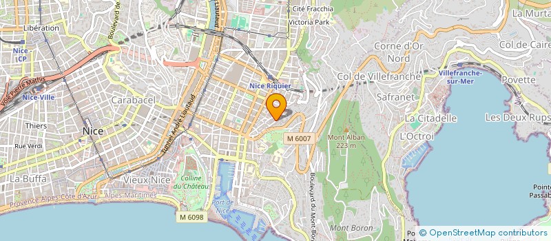 localisation de l'entreprise SCI DU 23 ET 25 RUE SOLEAU à NICE